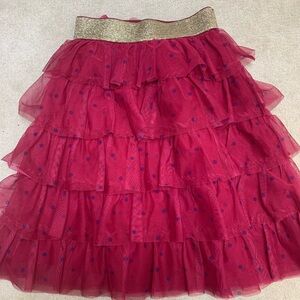 Gorgeous Mini Boden Tulle Tiered Skirt Size 4-5 Years